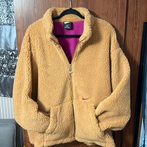 New without tags. Nike . Fuzzy jacket.